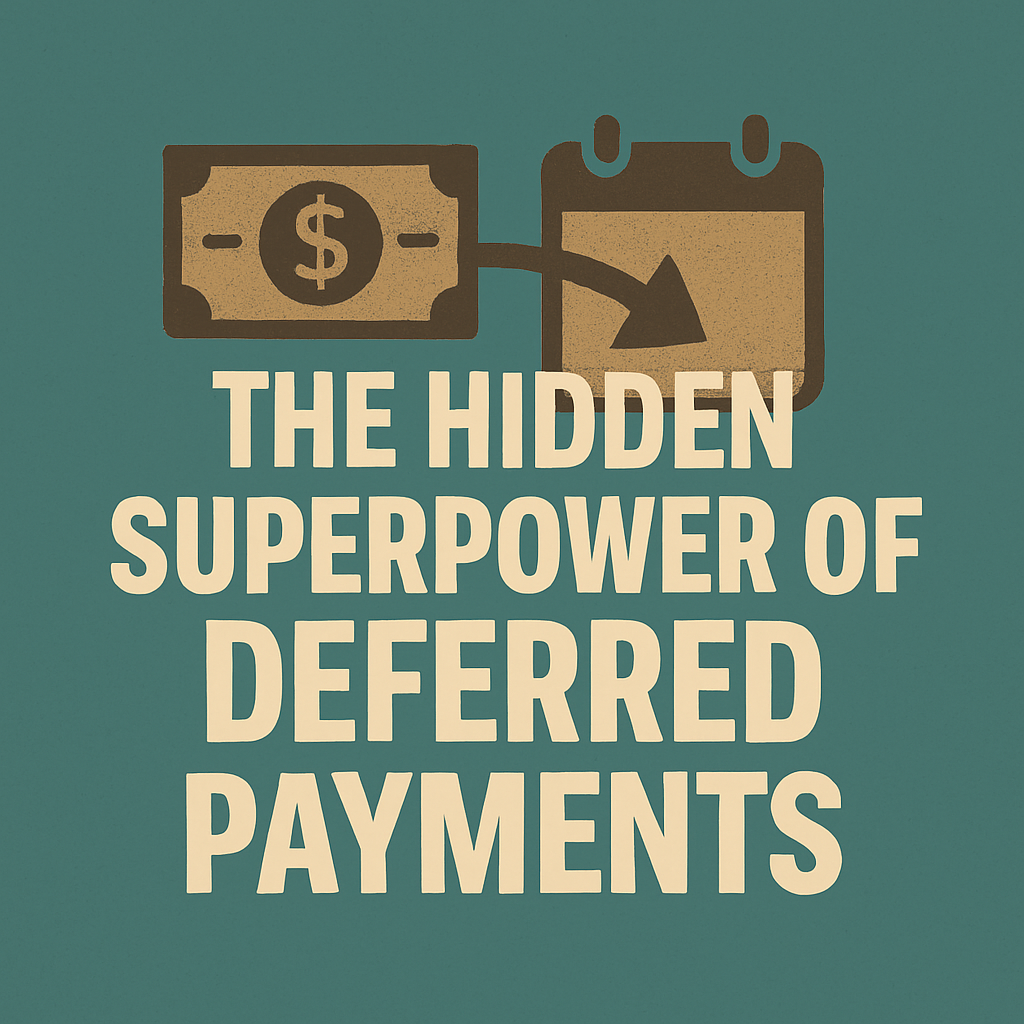The Hidden Superpower of Deferred Payments